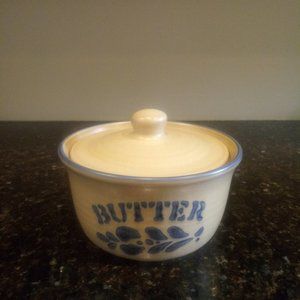 Vintage Pfaltzgraff Butter Tub with Lid